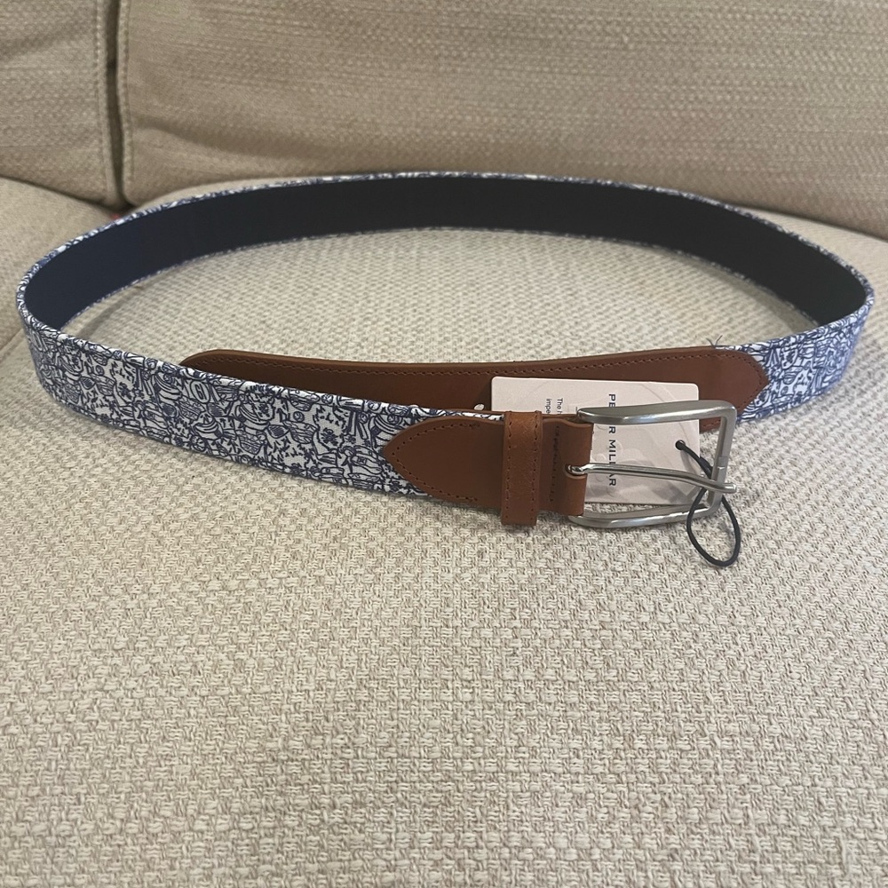 Peter Millar caddyshack belt.  Size 38